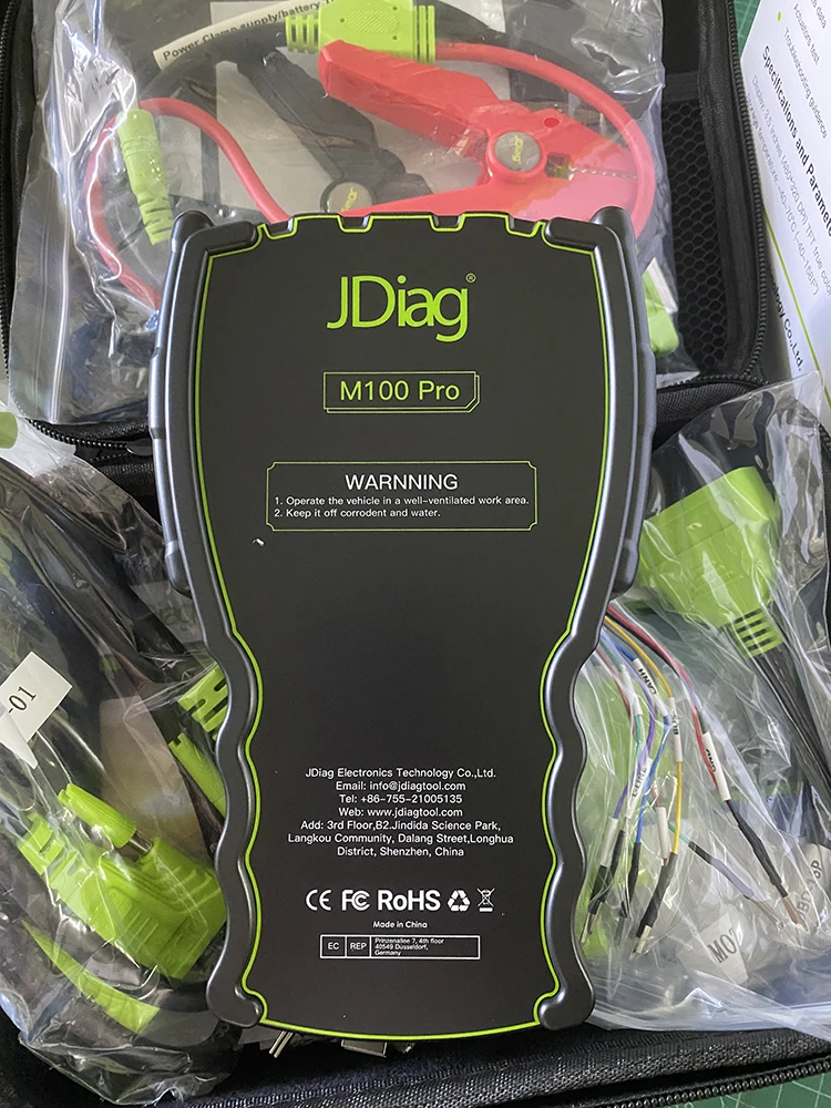 Рисунок 2 - JDiag M100 Pro мотоциклетный диагностический