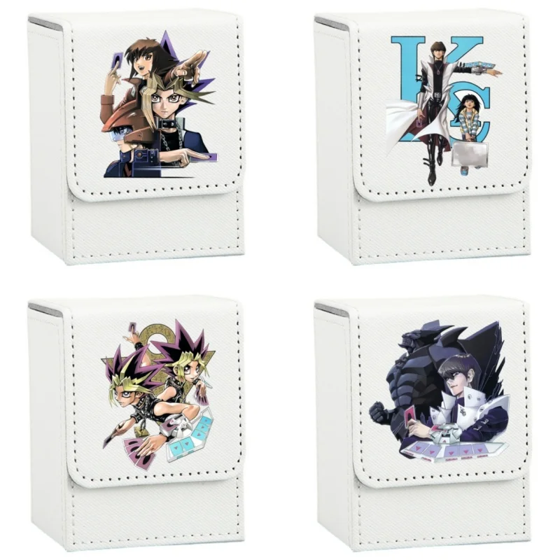 Seto Kaiba Card Case Yu-Gi-Oh! Yugi Muto Black Magician Girl Egyptian God Diy Action Toy Figures Anime Game Collection Box