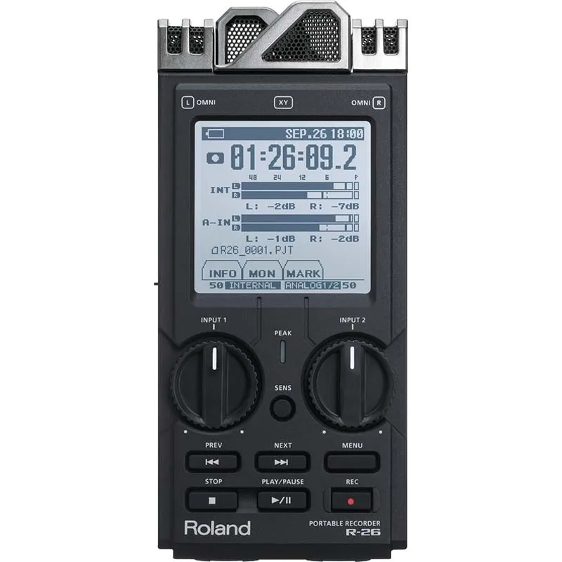 

Roland R-26 6-Channel Digital Field Audio Recorder