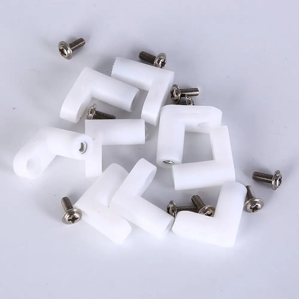 Plastic With Screws L Type Right Angle PCB type Mounting Feet Motherboard Bracket Fixing Feet