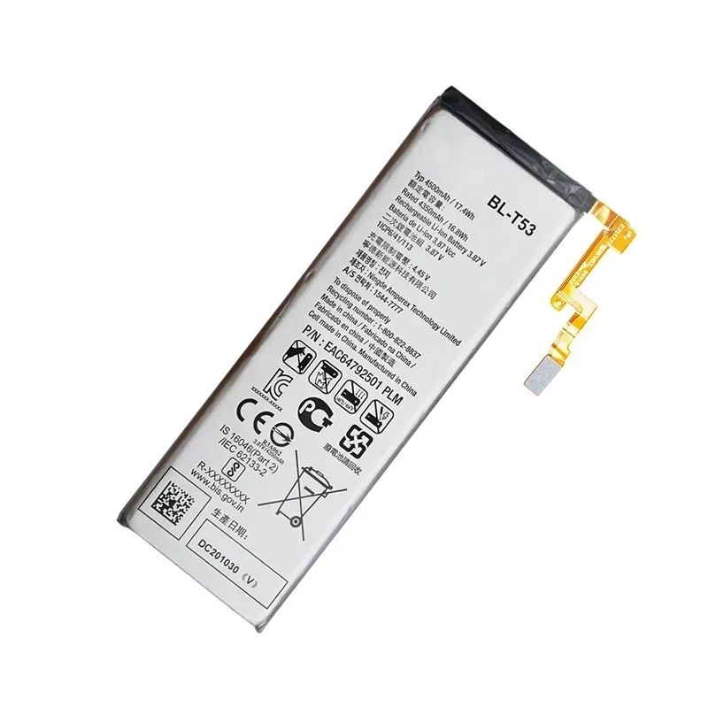 Original BL-T53 4500mAh Battery For LG BL T53  BL T53  Mobile phone Batteries