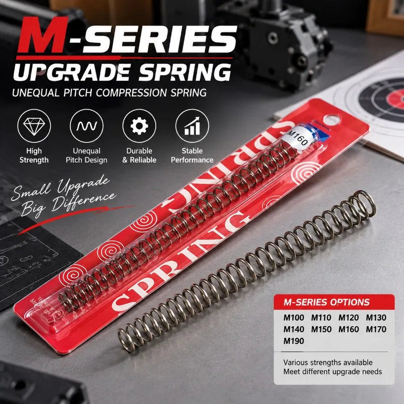 Full Size M95ST-M190 Steel Coil Spring High Elasticity for Hobby Model Custom Modification