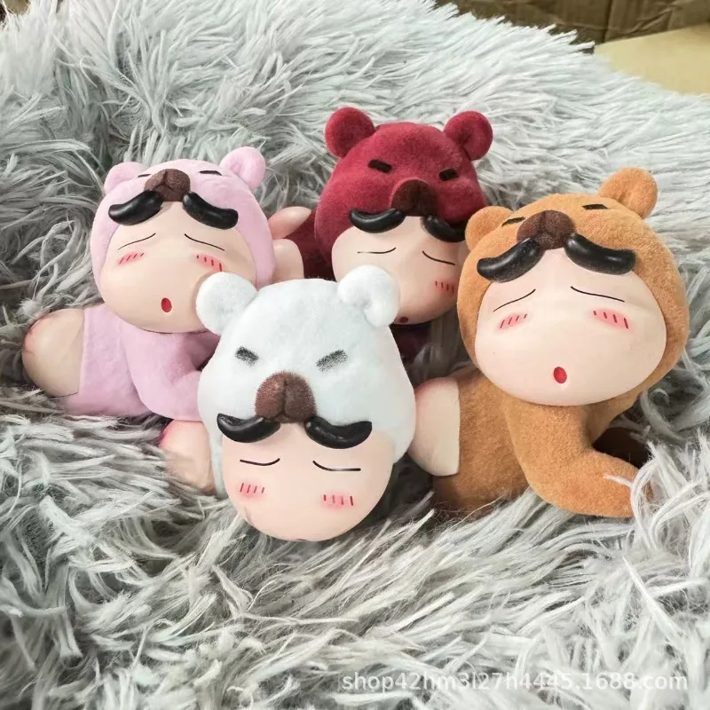

Модель игрушки из серии мультфильмов Шинчан, 10 см, милый персонаж, кавайная фигурка, настольная игрушка, подарок на день рождения для мальчиков и девочек
