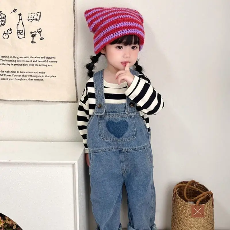 

95AE Comfortable Cotton Baby Hat with Devil Ears Warm Winter for Kids