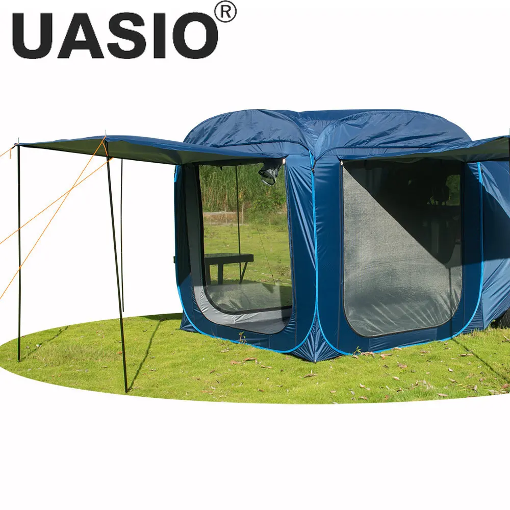 

Tent for Car Pop Up Car Rear Tent Universal SUV Family Tent Multi-function Awning Self-driving Travel Portable Outdoors Camping