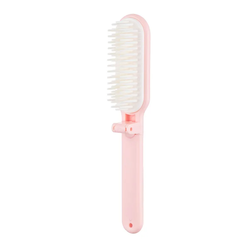 Foldable Hair Comb Portable Detangling Hair Brush Hair Brush Head Massager Travel Combs Hair Styling Accessories