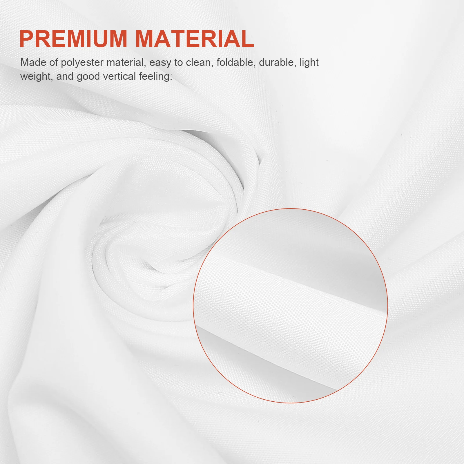 

Backdrop Foldable Polyester Background Cloth For Wedding Party Photo Shoot Studio Wall Decor Video Production