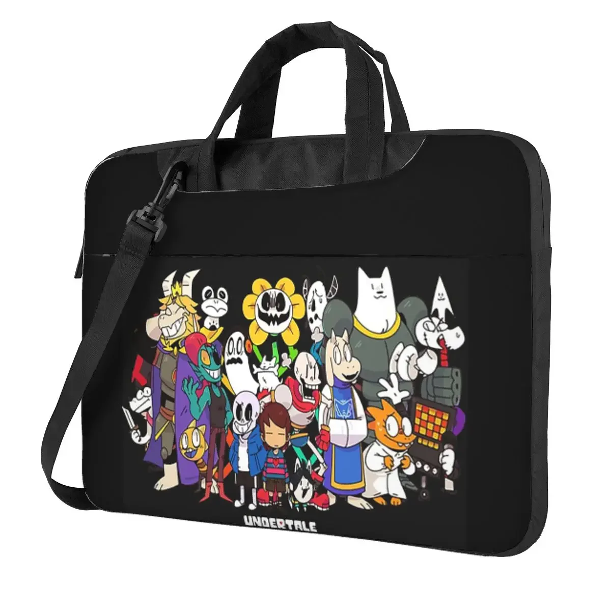 

Undertale - All Characters Crossbody Laptop Bag Case Computer Bag Resistant Protective Notebook Pouch for Macbook Pro Lenovo