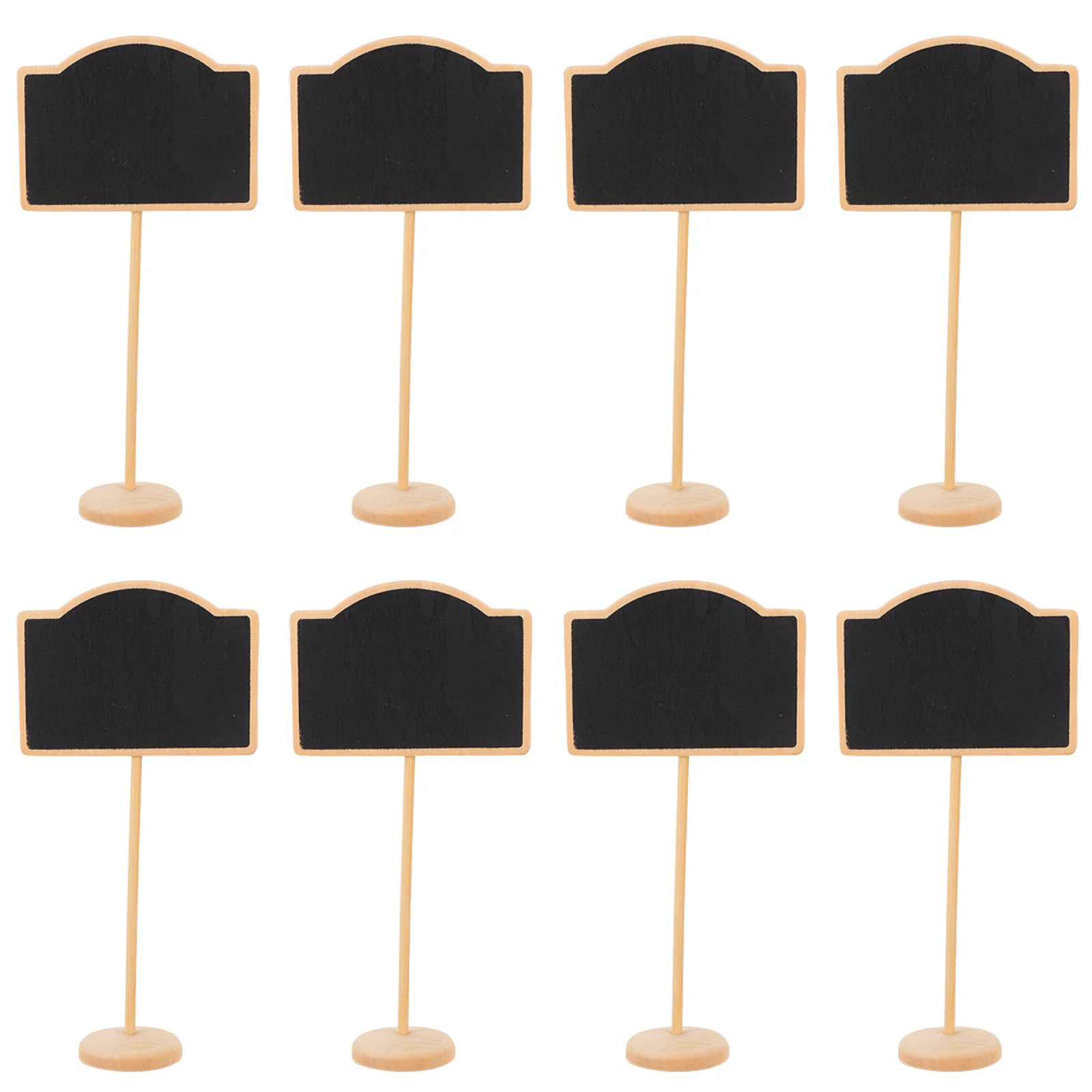 10Pcs Memo Blackboard Signs Mini Chalkboard Signs Easy to Write and Wipe Portable for Home Bar Use Small Blackboard Sign