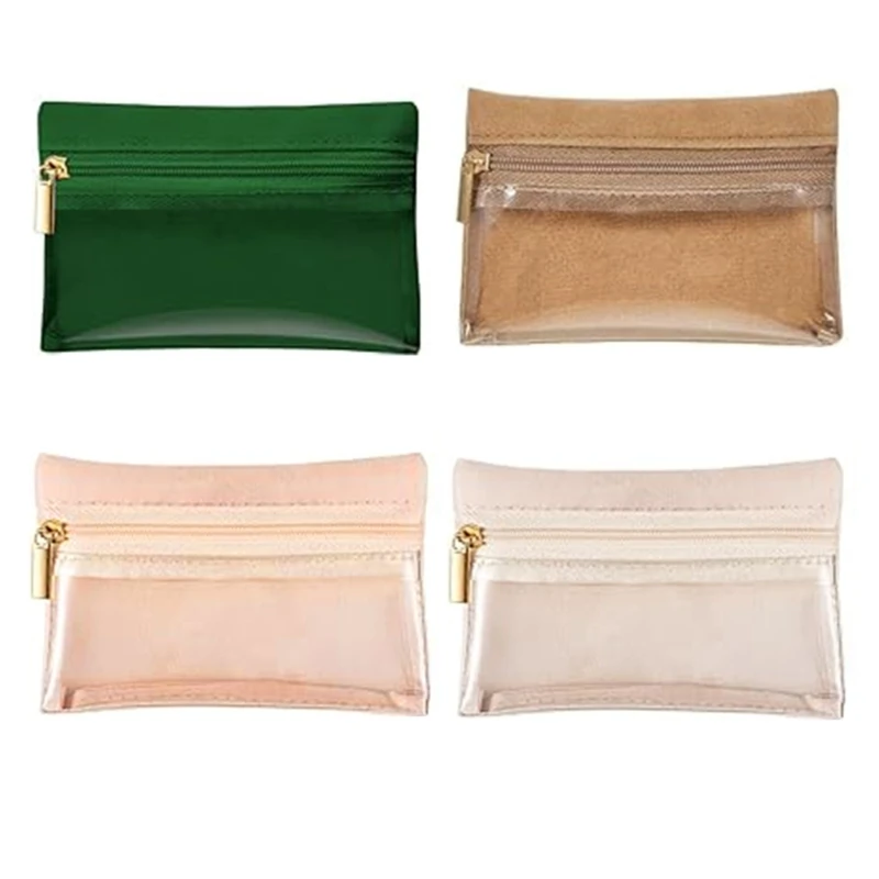 Zippered Jewelry Pouches 12 Pack Travel Organizers for Small Items and Treasure