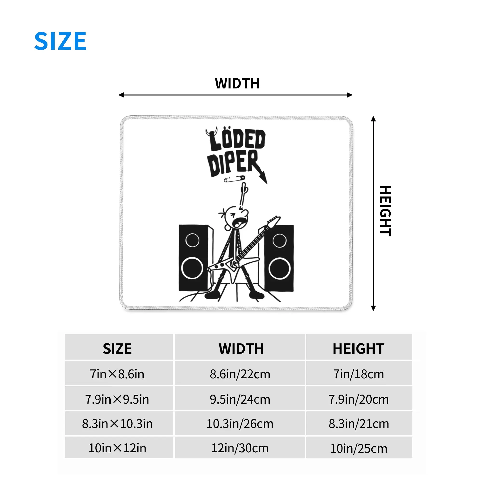 Diary Of Wimpy Kid World Book Day Mouse Pad Computer Keyboard Mouse Mat Gamer PC Laptop Desk Mat Office Accessories Table Mats