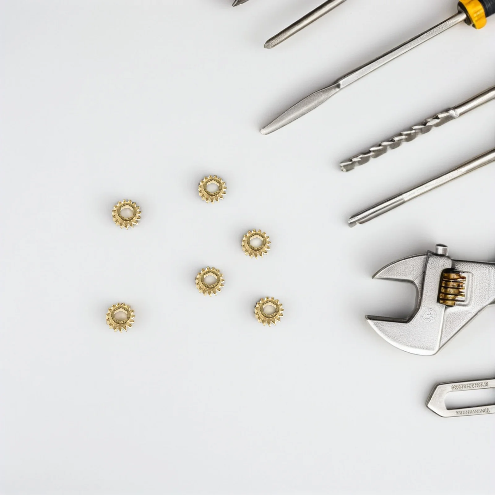 12 قطعة موالف الجيتار التروس الكهربائية أوتاد الرأس الصوتية اكسسوارات المقابض قبعات الشعبية مفاتيح #6