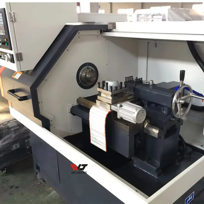 Mesin bubut Cnc Mini presisi tinggi dengan Chuck
