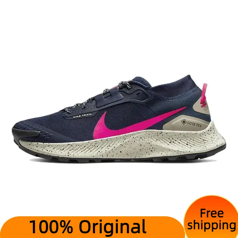  Nike Pegasus Trail 3 GORE-TEX 'Obsidian Siren Red' Sneakers shoes DC8793-401 With Original Box