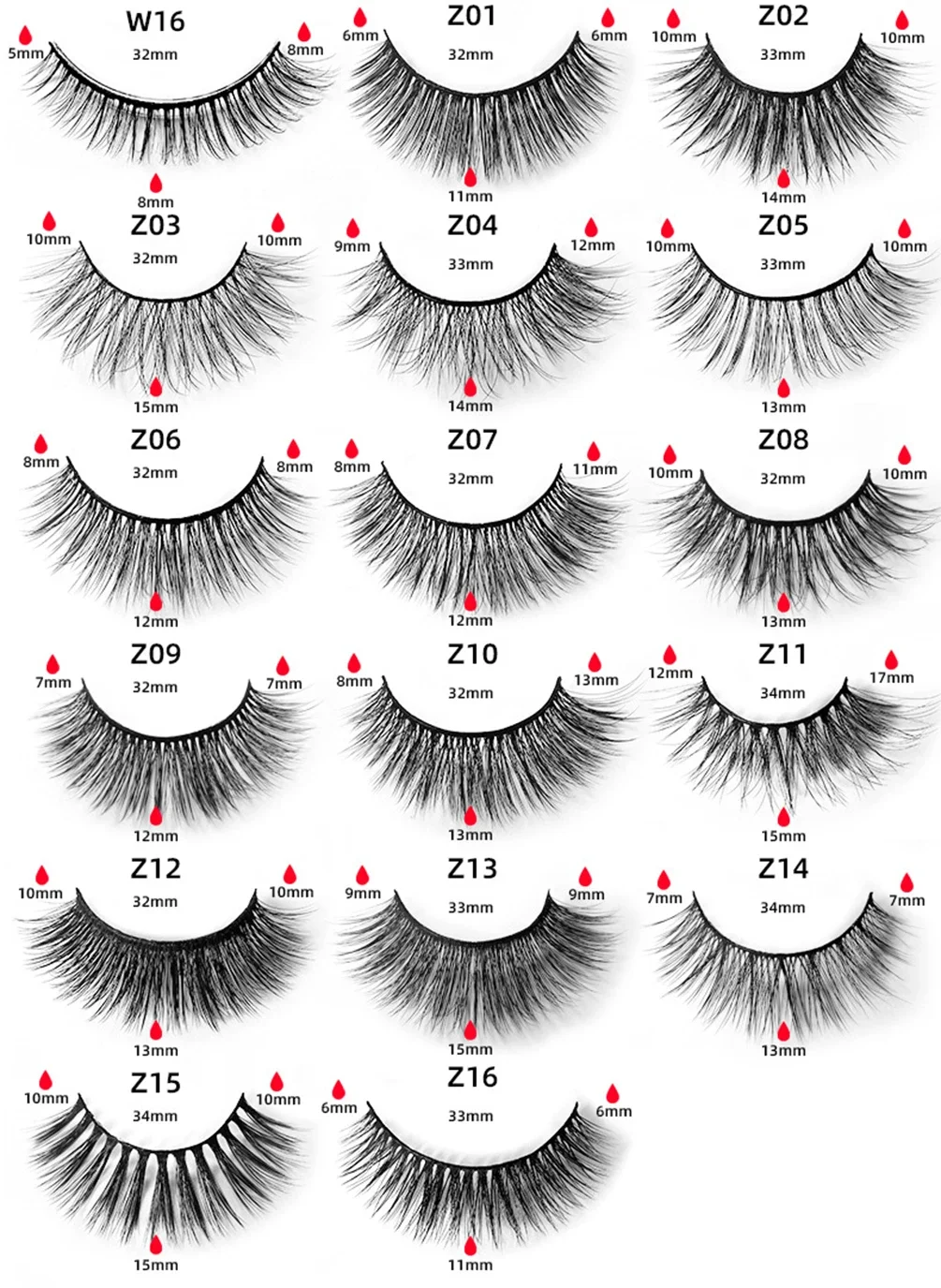 Private Label 2 Pairs Self-adhesive eyelashes Custom Logo Natural Thick Curling Synthetic Fiber Reusable Makeup Wholesale Vegan