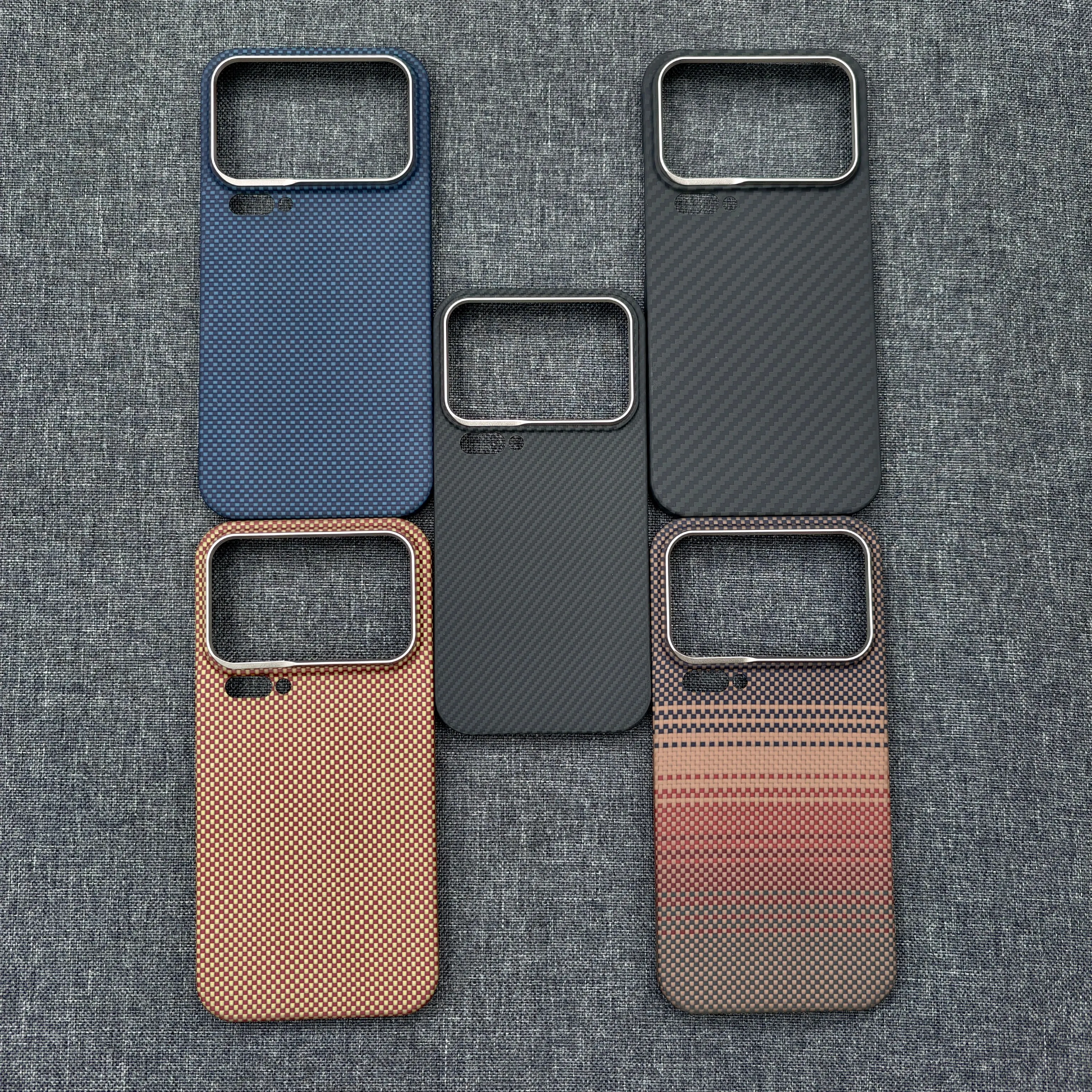 

Carbon fiber for Xiaomi 17pro protective case ultra-thin Kevlar aramid phone case MAGSAFE Xiaomi 17promax luxury light case