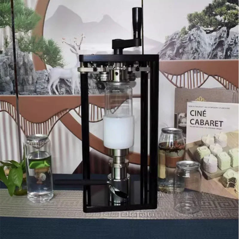 55mm Aluminum Can sealing machine commercial beverage cake disposable packager, PET milk tea can cover manual sealing machine