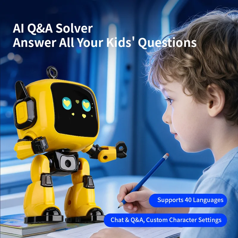 AI Robot Toy Voice Controlled Emotional Interaction Chatbot With Camera Recognition Capabilitie Chatbot Children'S