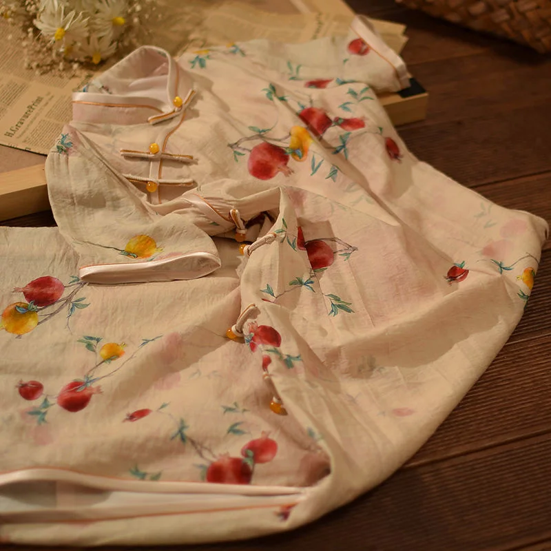 

China Qipao Chinese Traditional Dress Modern Improved Cheongsam Women Fashion Party Elegant Evening Dresses Young Girls Sweets