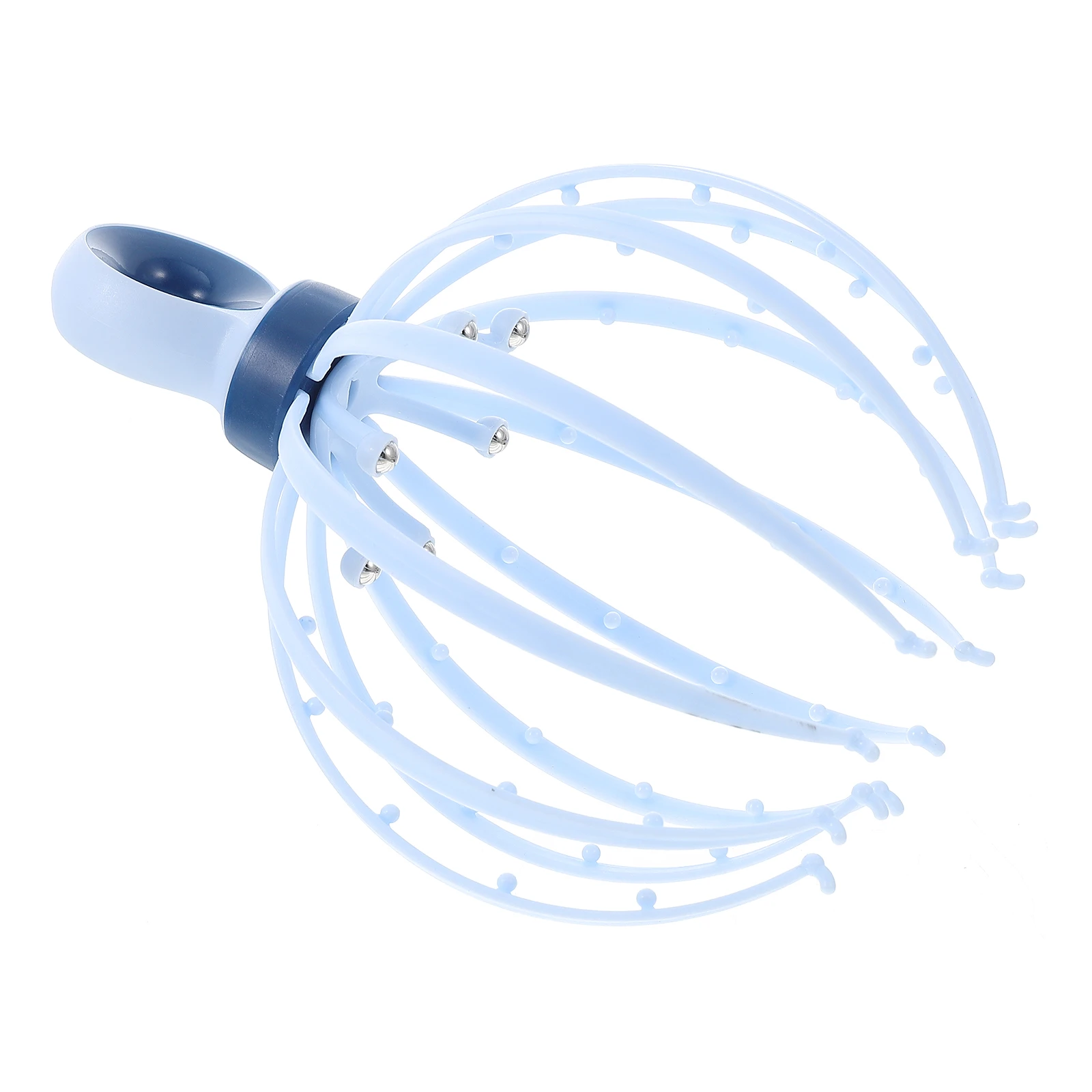 

1pc Head Steel Bead Handheld Claw Pp Tools Stress Relief Massage Tool For Headaches Durable Scalp Claw Massager Handheld Scalp