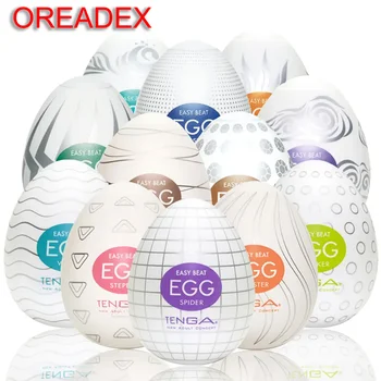 OREADEX 6 Mini kubki Egg Experience Ultra-realistyczne przyjemności dzięki temu przenośnemu męskiemu masturbatorowi Egg - idealne dla mężczyzn!