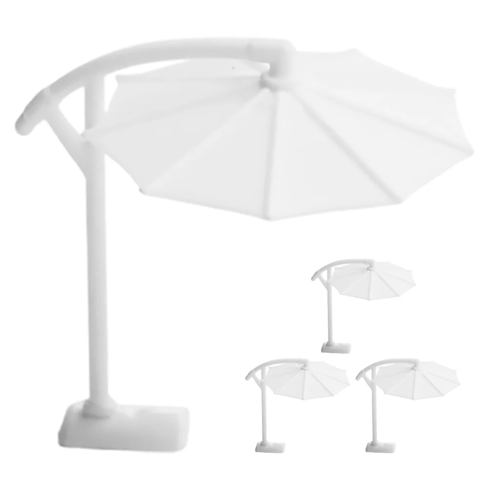 

4 Pcs Miniature Sun Umbrella Realistic High Precision Detailed Design for Sand Table Landscape Photography Props