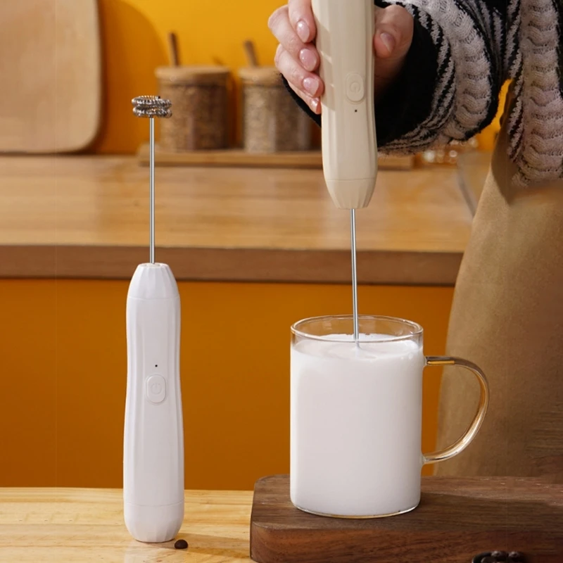 Trứng Be Chất Liệu ABS Trứng Đánh Uống Trộn Máy Xay Sinh Tố Cầm Tay Dụng Cụ Nhà Bếp Dropshipping