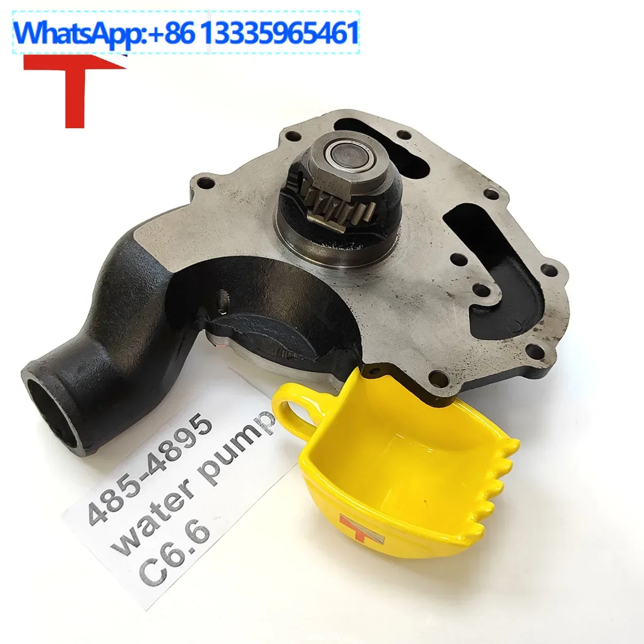 مضخة مياه 485-4895 لقطع غيار محرك C6.6 لآلات البناء
