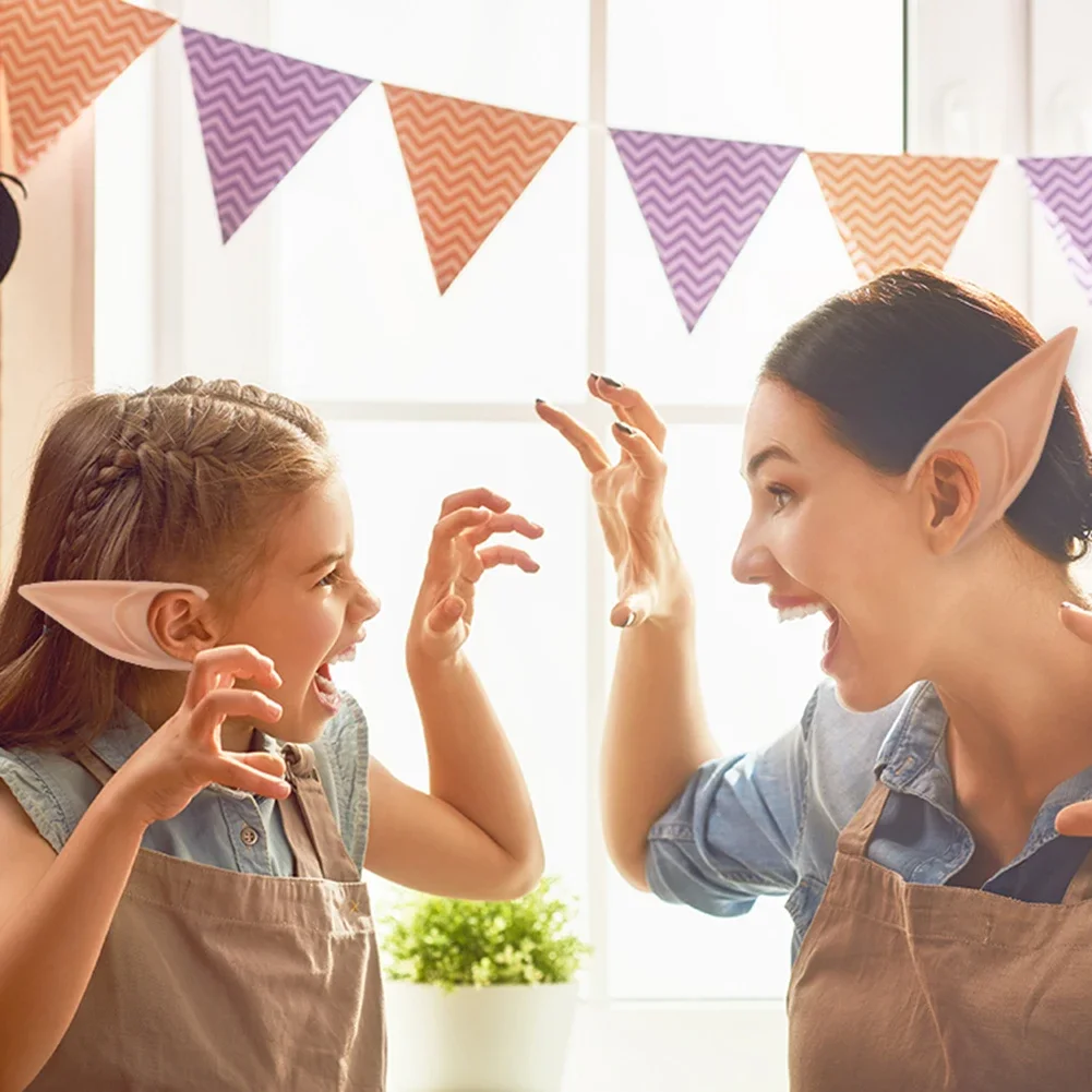 Halloween Elf Oren Avatar Goblin Monster Oren Angel Elf Latex Oren Fee Cosplay Kostuum Accessoires Decor Kid