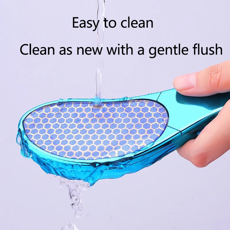 نانو الزجاج لوحة القدم ملف تقشير القدم الصلب الجلد الميت باديكير مزيل الغسيل تقشير قطعة أثرية تقشير أدوات باديكير #3