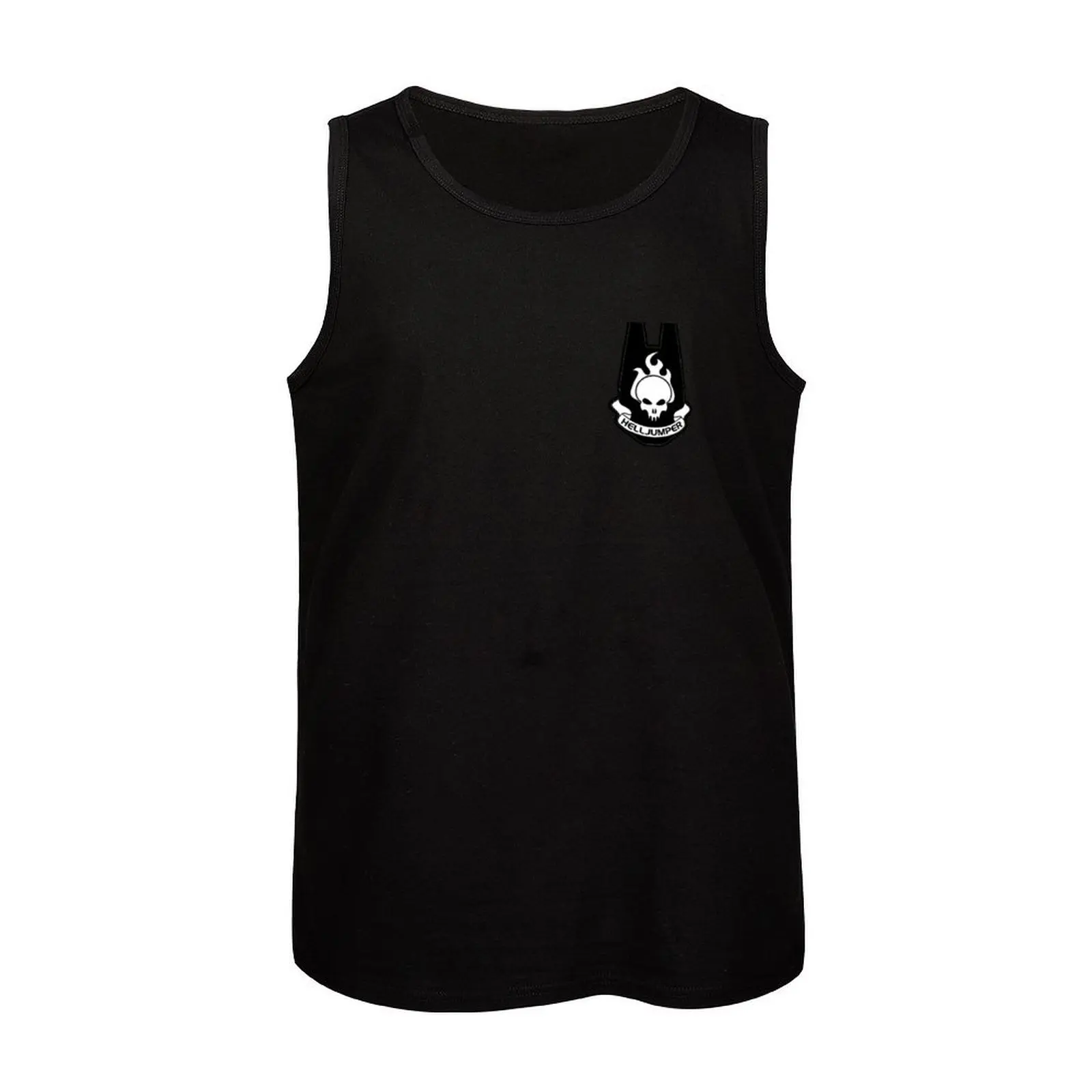 ODST Helljumper Patch Tank Top Outdoor Summer Tank Top Casual Loose Sleeveless Top - view 4