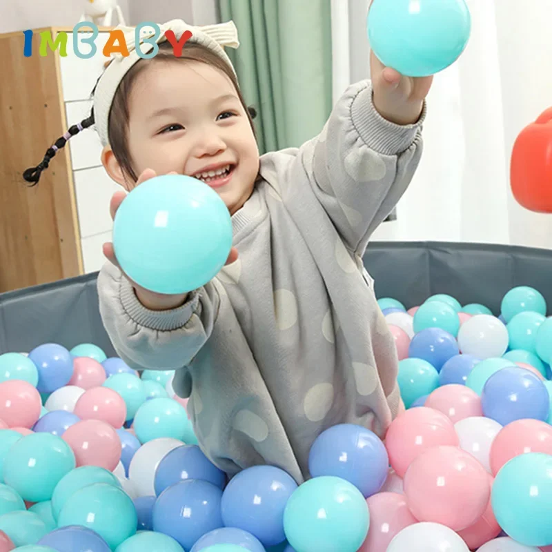 20 Pz/lotto Ocean Balls5.5 cm/7 cm Palla Pit Balls Certificato CE Piscina A Secca Giocattolo Palla per Box Morbido PE Parco Giochi Giocattoli Per Bambini palla