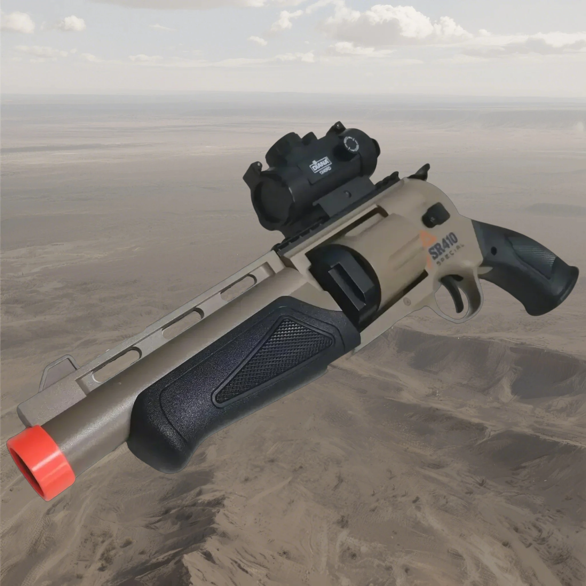 Pistole giocattolo per revolver a proiettile morbido Revolver per intrattenimento sicuro per giochi all'aperto infiniti Regali per fucili per bambini più grandi