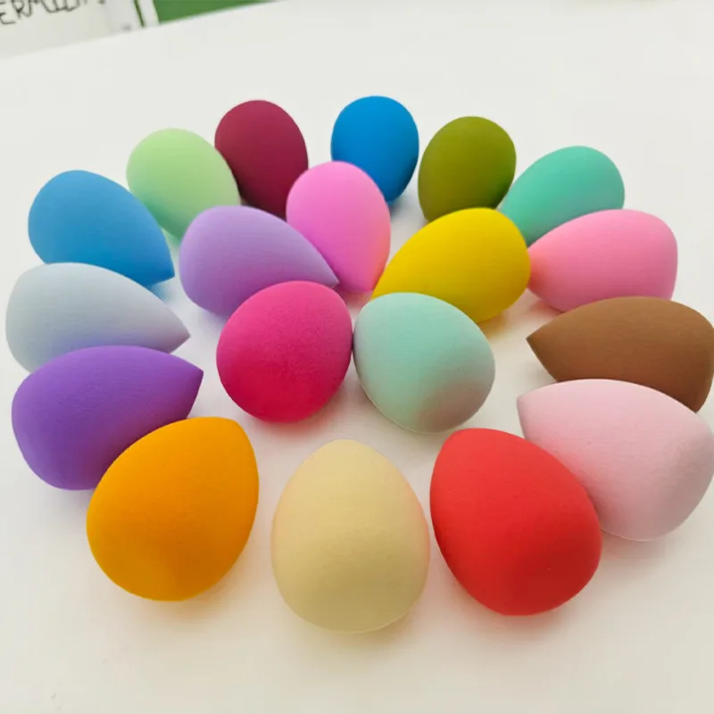 Esponja de Maquiagem Beauty Blender, Puff Cosmético Macio para Base e Pó, Acessórios de Maquiagem para Mulheres, Ferramentas de Beleza