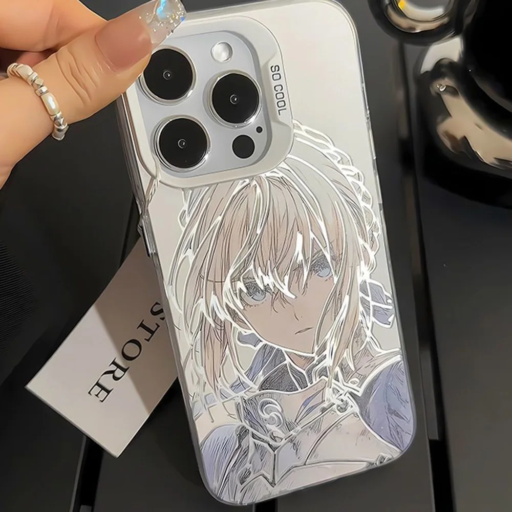 Hot Game Fate Stay Night Phone Case For iPhone 16 15 14 13 12 11 mini Pro Max X XR XSMAX 8 7 Plus Anti Fall Matte Back Cover