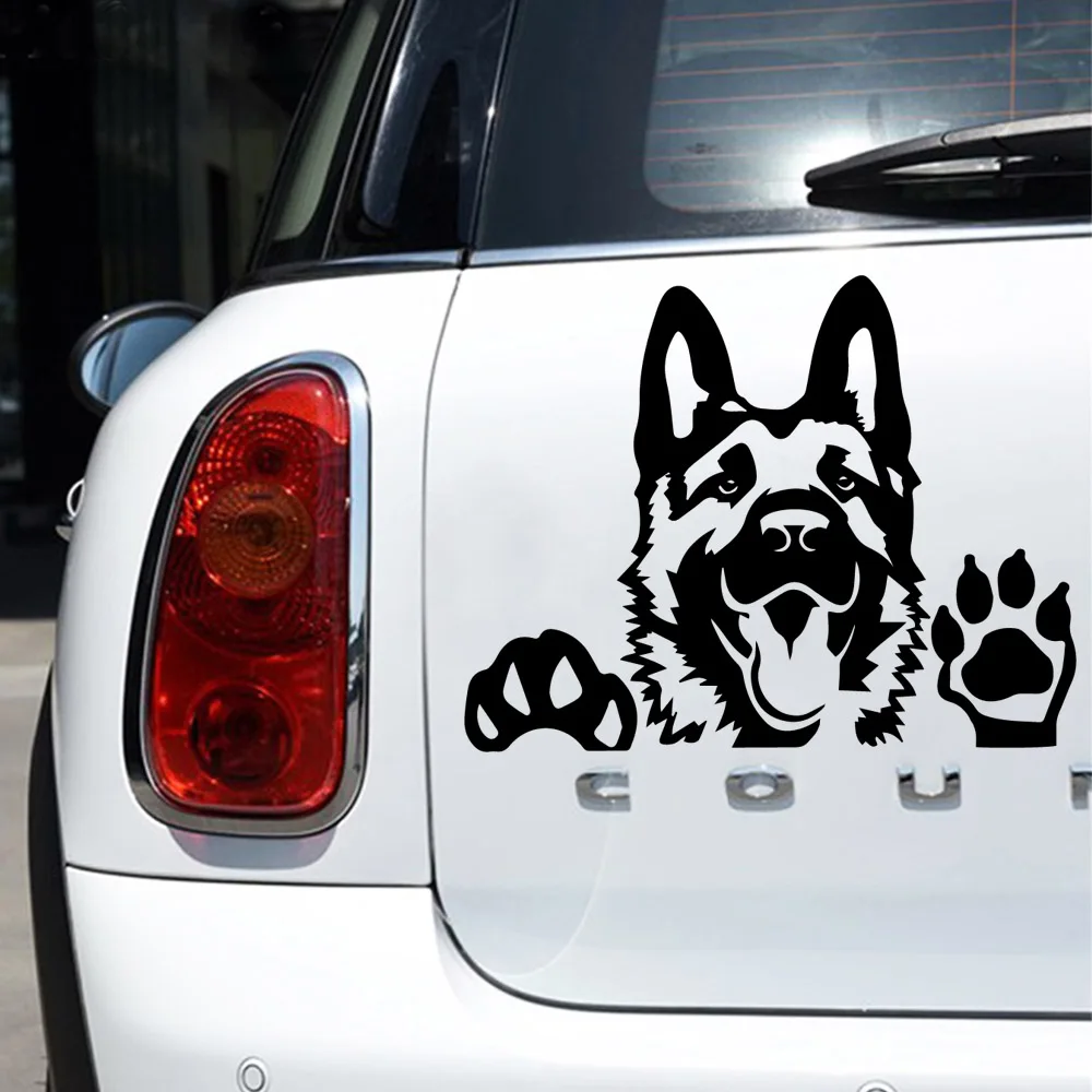 NEW dog Car Wrap Door Handle Decals Styling Stickers And Body Accessories