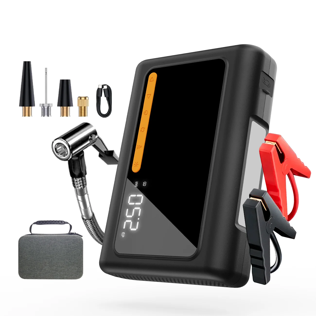 Jump Starter 12V Diesel - GOKKCL Portable Car Jump Starter with