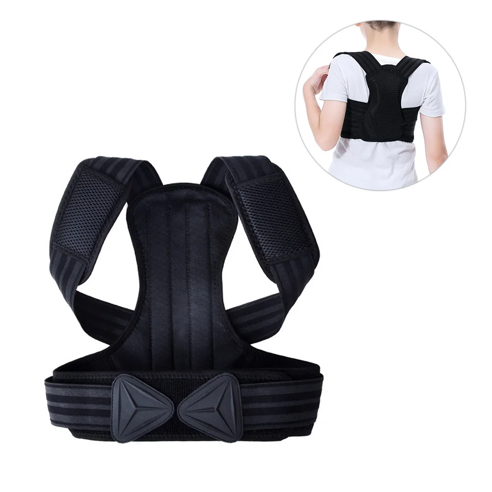

1 шт., корректор осанки, поддержка спины, плечевой ремень, размер M, дышащий, впитывающий пот, портативный, для коррекции осанки для офиса и