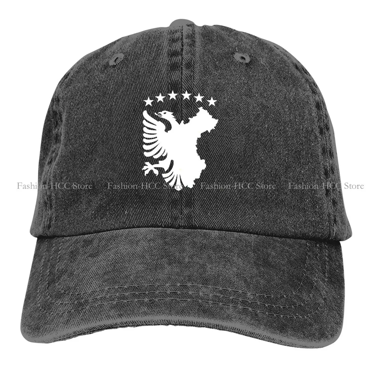 

Pure Color Dad Hats Shqipe - Autochthonous Women's Hat Sun Visor Baseball Caps Albania Eagle Peaked Cap