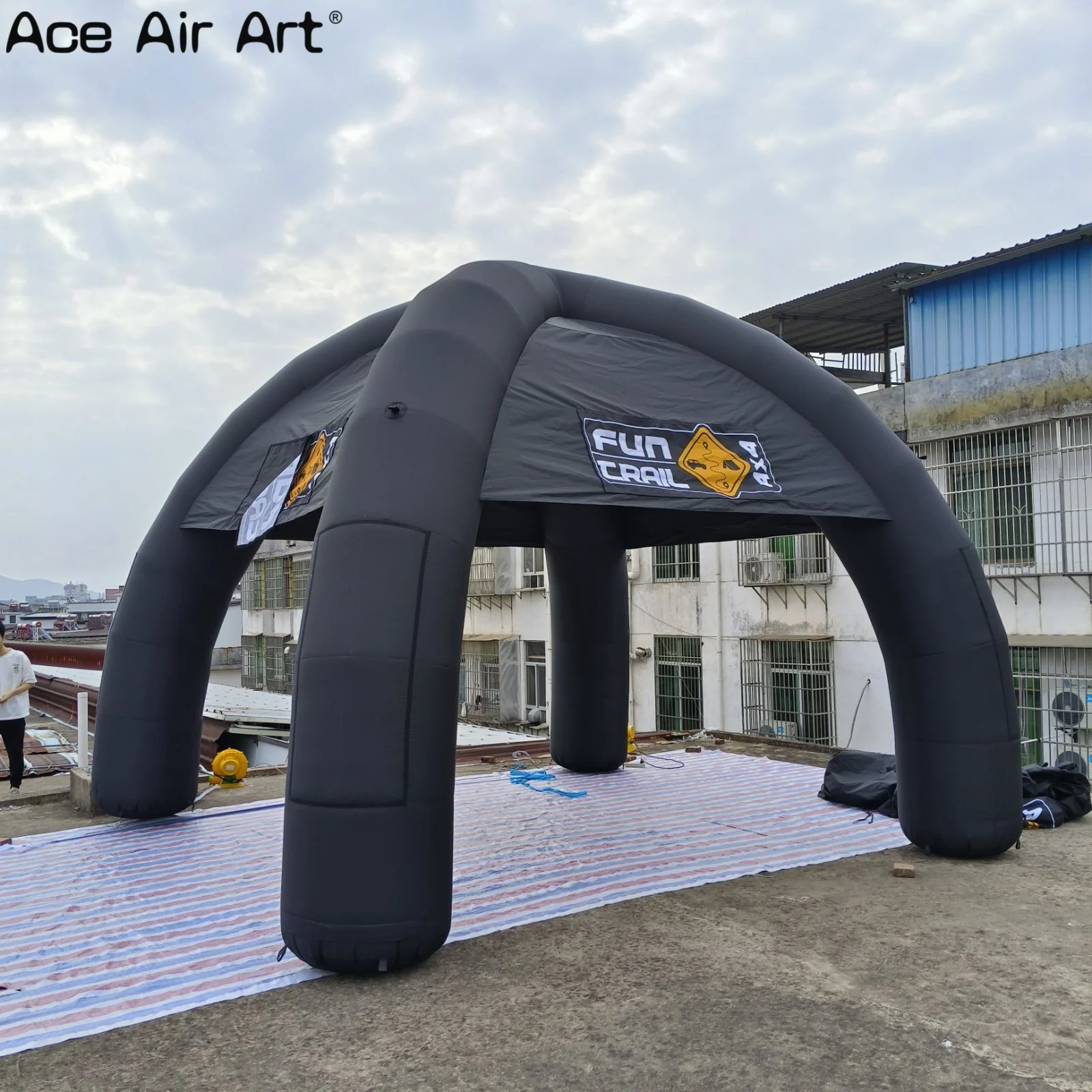 Custom Advertising Inflatable Spider Tent | Outdoor Spider Dome Marquee Tent Inflatable Dome for Promotions & Advertisements