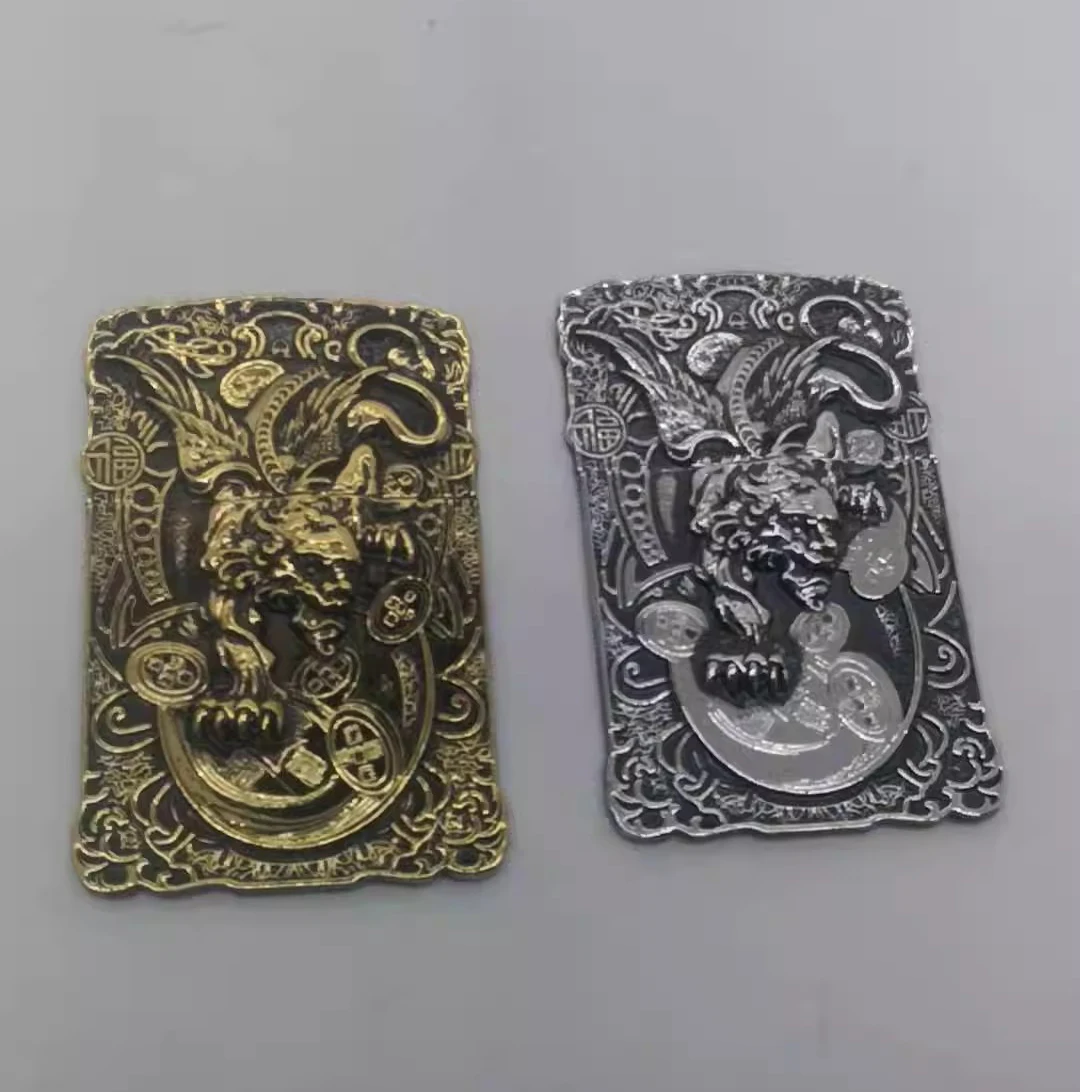 1Piece Lighter DIY Custom Decorative Sticker Badge for Zp 32mmX52mm