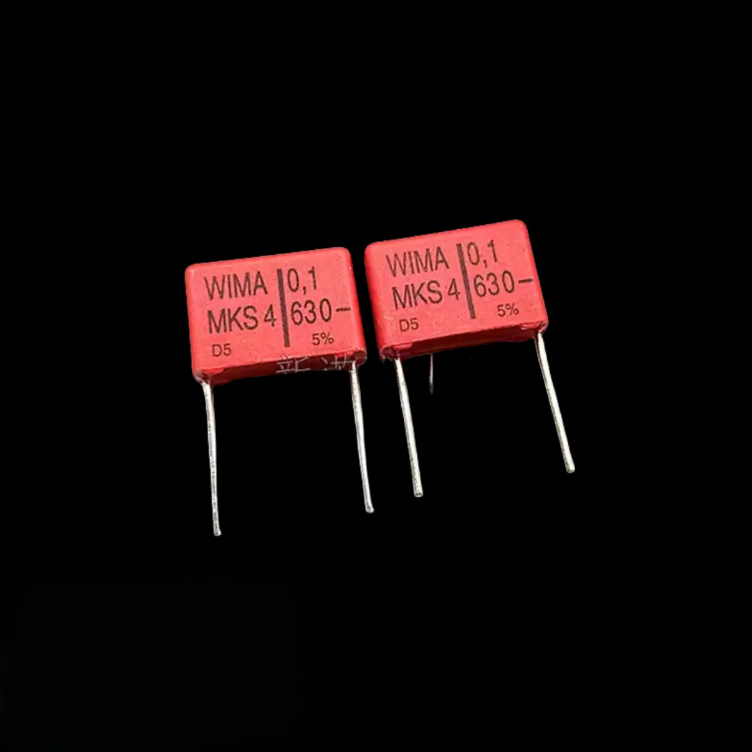 

10PCS/ 104 630V 0.1UF 630V 100nF MKS4 Foot Distance 15 Fever Capacitor