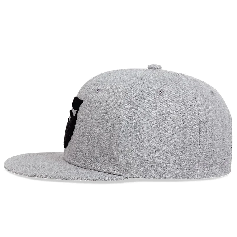 Cappelli hip-hop ricamati da uomo anziano con barba unisex Primavera Autunno Berretti da baseball casual regolabili per esterni Cappellini da camionista Cappello per protezione solare