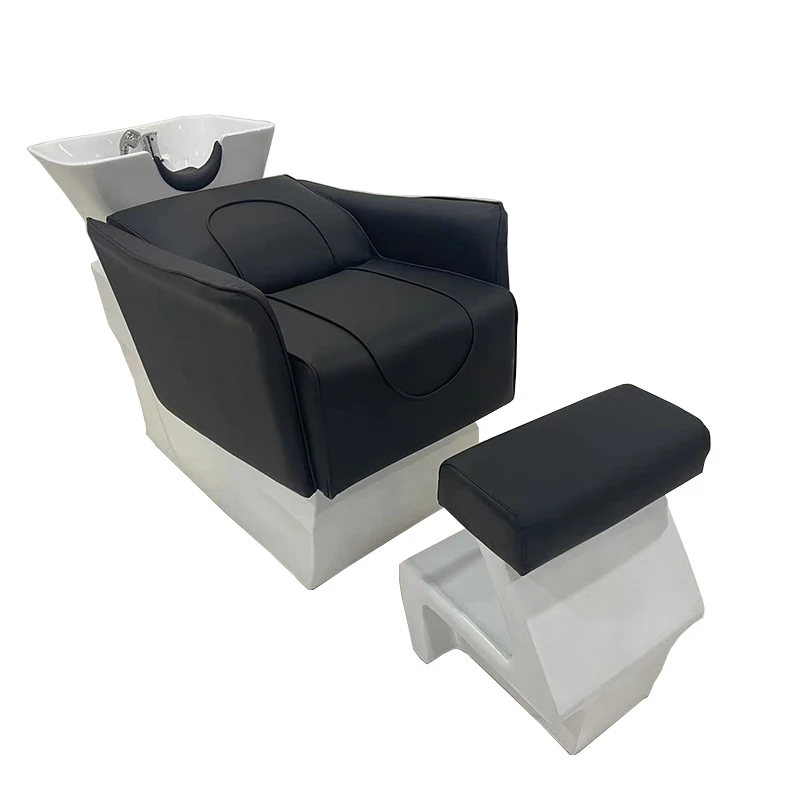 Professional Barber Shampoo Chair Barbershop Hairdresser Head Spa Shampoo Chair Hair Salon Luxury Sillon De Barbería Furniture