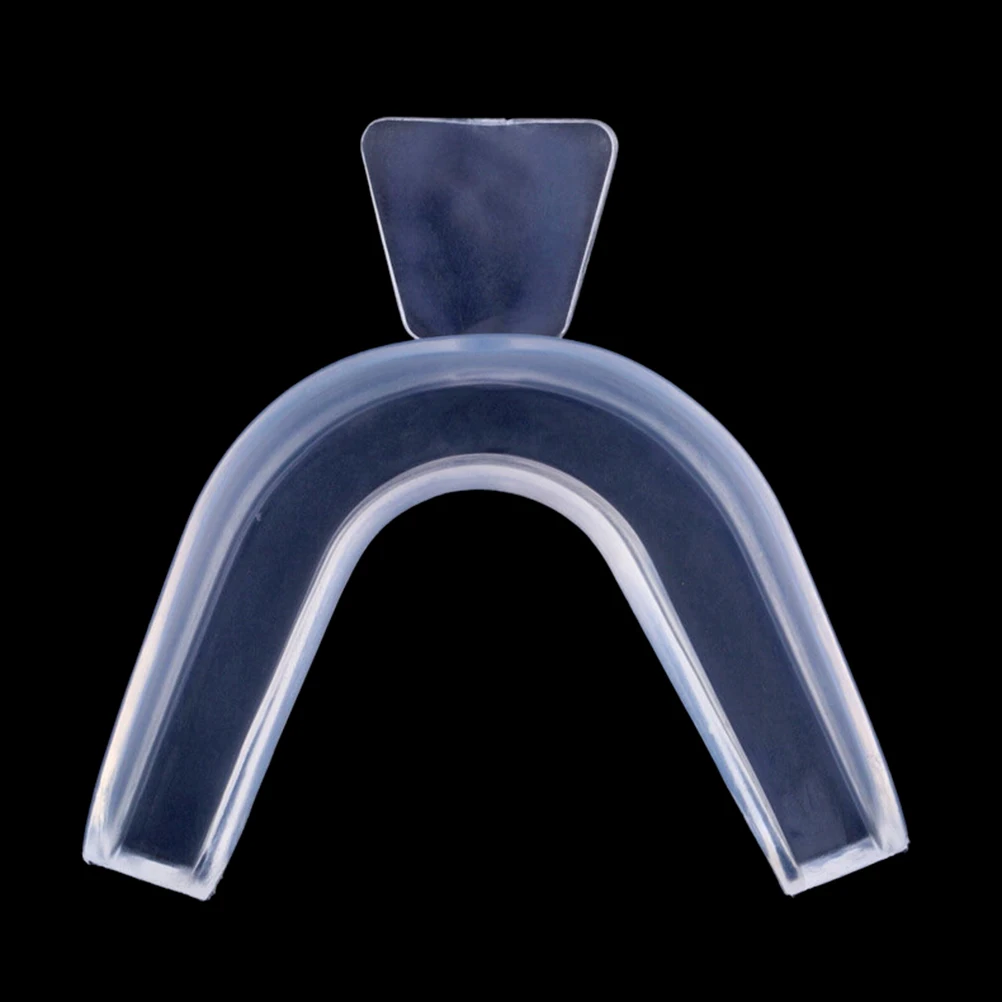 1 PC Soft Silicone Duplex Tooth Braces Dental Whitening Bleaching Oral Care Tray Orthodontic Mouth Guard Protector