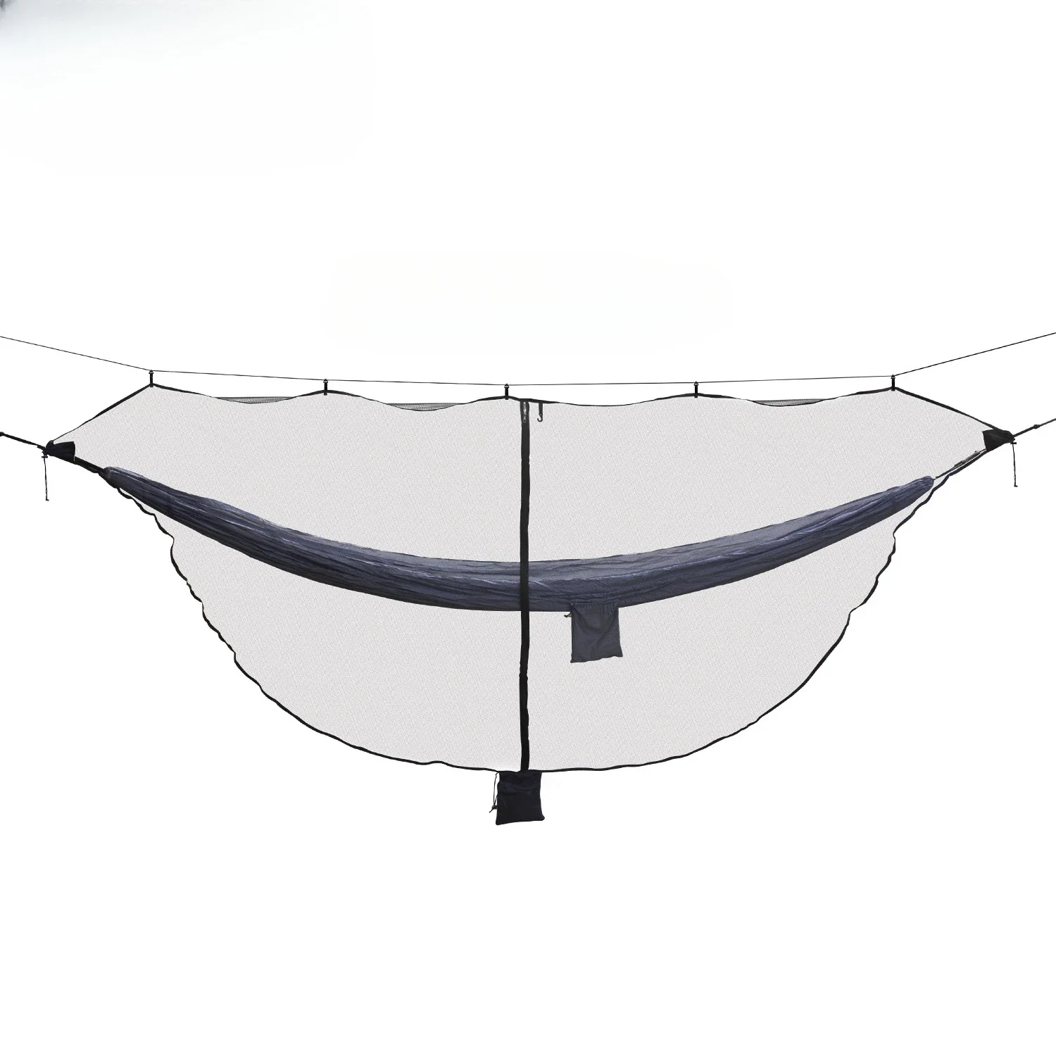 Outdoor Lightweight Travel Portable Separating Hanging Mosquito Net Bugs Net for Camping Hammock Outdoor Camping Equipment