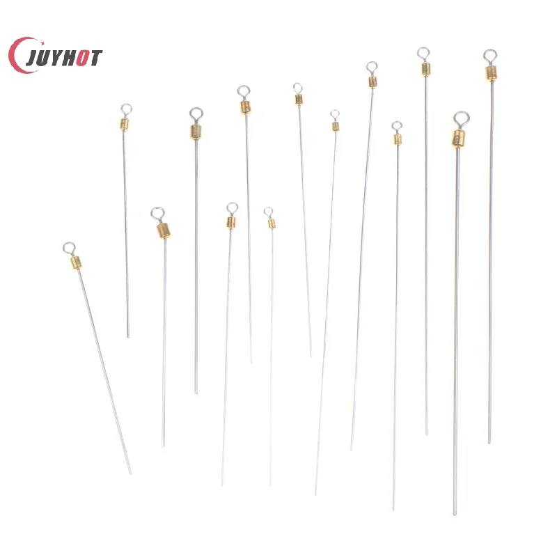 20Pcs Long Pole Fishing Swivel Bearing Swivel Fishing Connector Swivel Fishing Accessories Tackle