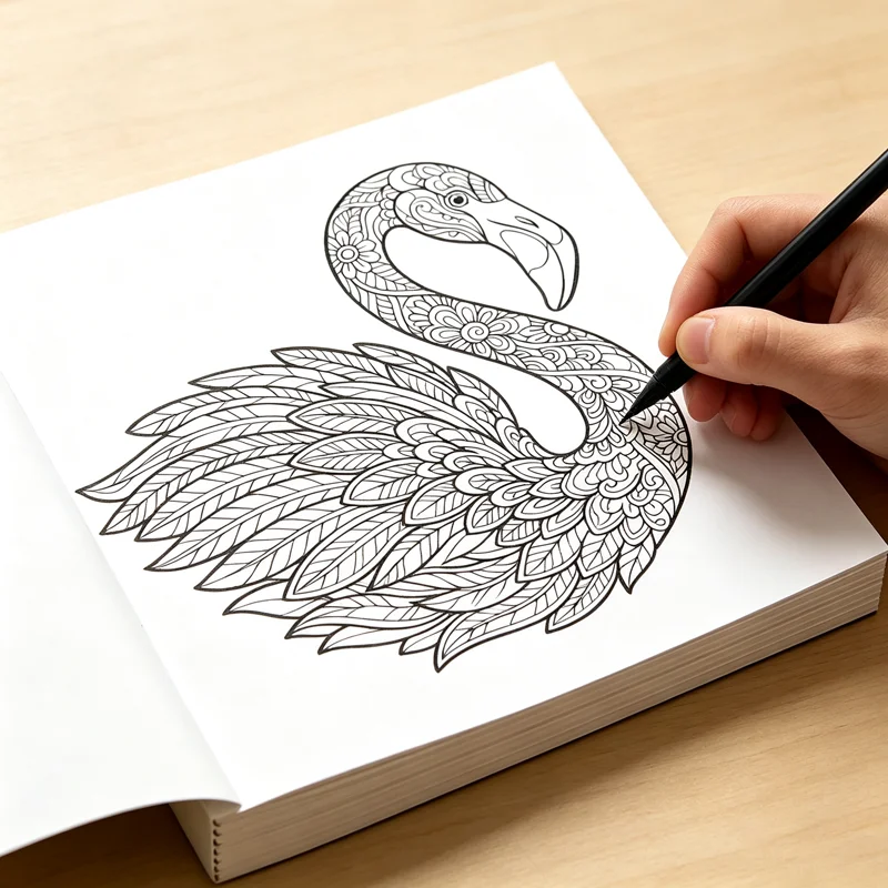 Livre de coloriage à motifs animaliers : des motifs complexes et amusants – Idéal pour la pleine conscience