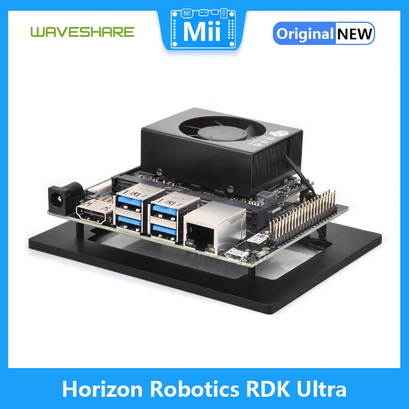 RDK-Conselho de Desenvolvimento Ultra Horizon Robotics, Kit de Desenvolvedor AI, 96TOPS, 8GB, LPDDR4, 64G, eMMC