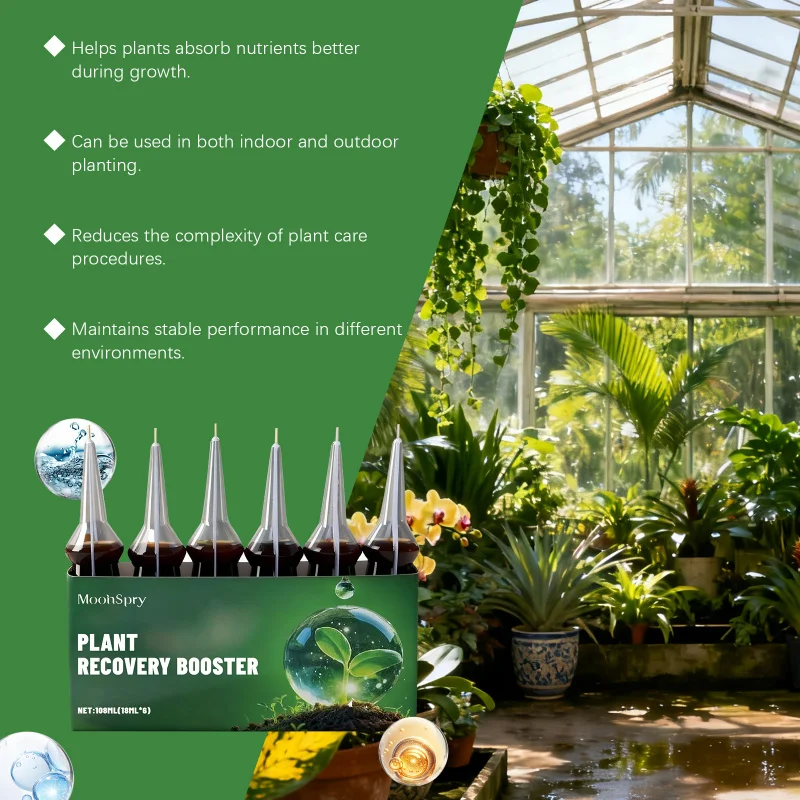 

MOONSPRY Питательный раствор для роста растений, удобрение для зеленых горшечных растений, добавки питательных веществ для корней растений для ежедневного ухода